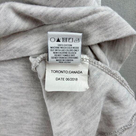 Aime Leon Dore Dime Bag Shirt Mens M Heather Gray Mock Long Sleeve Pocket Cotton - Picture 11 of 11